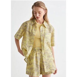 & Other Stories Set Shorts size 2 Shirt XS